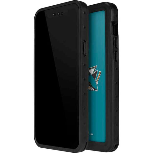 NHL San Jose Sharks Solid Background iPhone 15 Waterproof Case